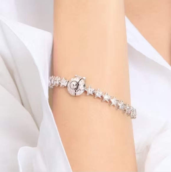148 Kate Spade Space Cadet Star Tennis Bracelet - Picture 8 of 8